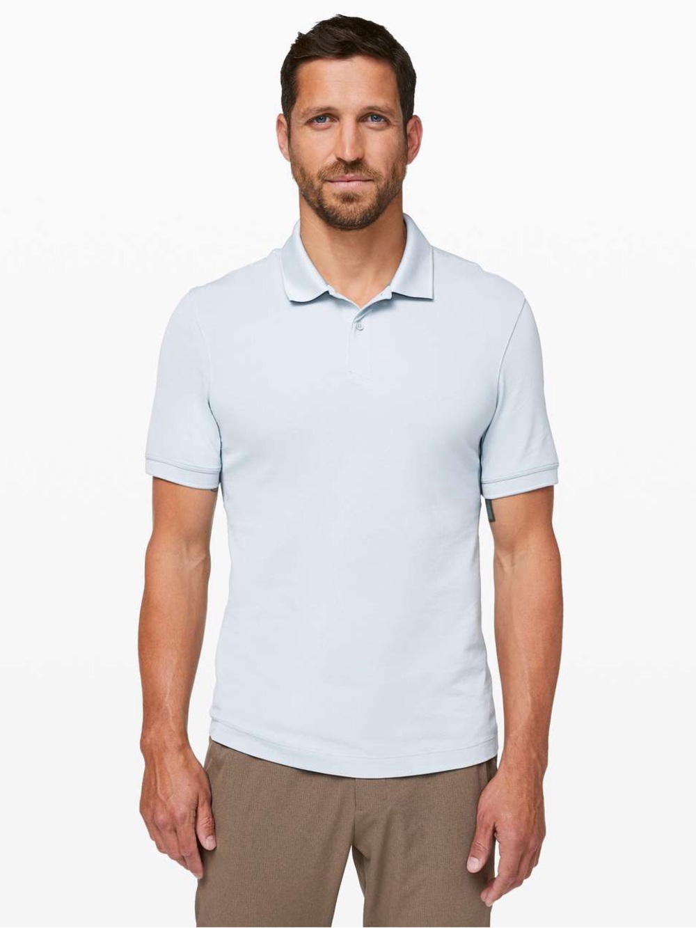 Lululemon Tech Pique Golf Polo - Dawn Blue